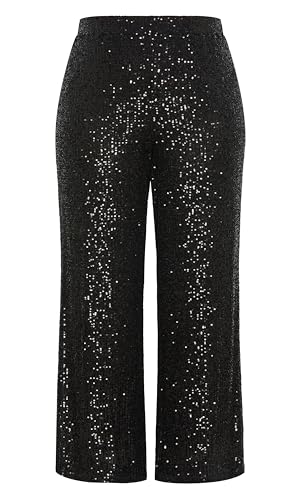 City Chic Women's Apparel Women's Avery Sequin Pant4