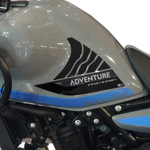 labelbike - 3D Resin Stickers Tank Side Protections and Decorations Compatible with Royal Enfield Himalayan 450