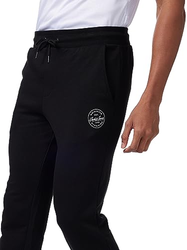 Jack And Jones Uomo Shark Pantaloni Comodi Leggeri Sportivi Nero M