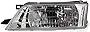 Evan-Fischer Headlight Assembly Compatible with 1997-1999 Nissan Maxima Halogen Driver Side