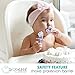 Grabease Baby Feeding Utensil Set - Ergonomic Self-Feeding & Toddler Spoon & Fork - Sturdy Plastic Training Silverware for Toddlers - Travel Pouch & Silverware for 1-Year-Olds - Lavender, Pack of 1