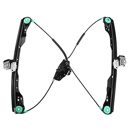 A-Premium Manual Window Regulator Compatible With Ford Focus 2001-2007 Hatchback Front Left Driver Side #TOP3