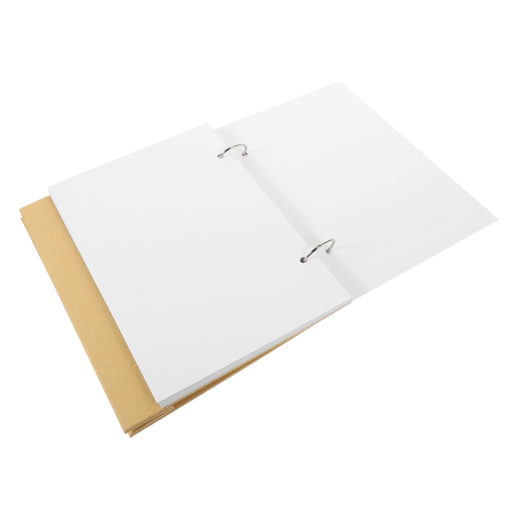 SEWACC 5stücke Diy Stehender Blanko Tischkalender Handgemachter Graffiti Schreibtischkalender Aus Karton Mit Kraftpapier-cover Für Kreative Büroorganisation Und Heimdekoration