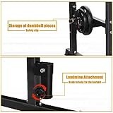 Bongkim Power Rack, Rack Cage for Weight Training, Adjustable Squat Stand Rack for Home Gym Equipment, Lifting Cage with 660lb Capacity (Black) - Image 5