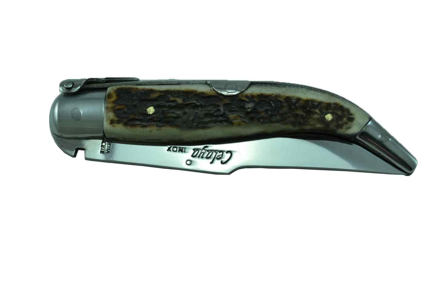 Couteau Celaya Classic Albacete Aluminium Cerf 8 cm