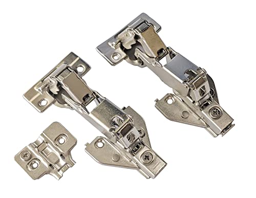 2 of Clip-on Soft-Close Hinge for Corner Lazy Susan Hinges Full Overlay Concealed for Corner Cabinet Lasy Susan Hinge (165 Degree)