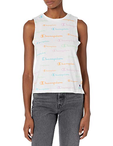 Haut sans manches Champion femme grand confort en taille L coloré