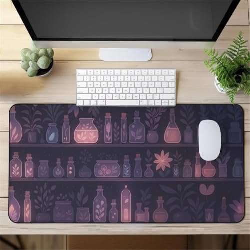 Alfombrilla gaming XXL 600x400mm: mouse pad antideslizante para jugadores de PC