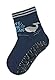 Sterntaler Baby Unisex Fliesen Socken Baby Fli Fli SUN Wal - Fliesen Rutsch Socken Baby, Stoppersocken Baby - aus Baumwolle - marine, 18