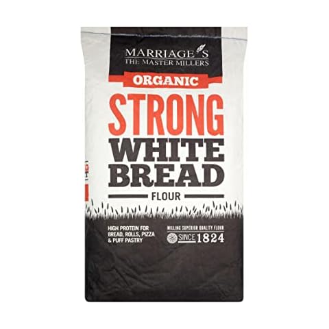Marriages Organic Strong White Bread Flour, 16 kg Cover