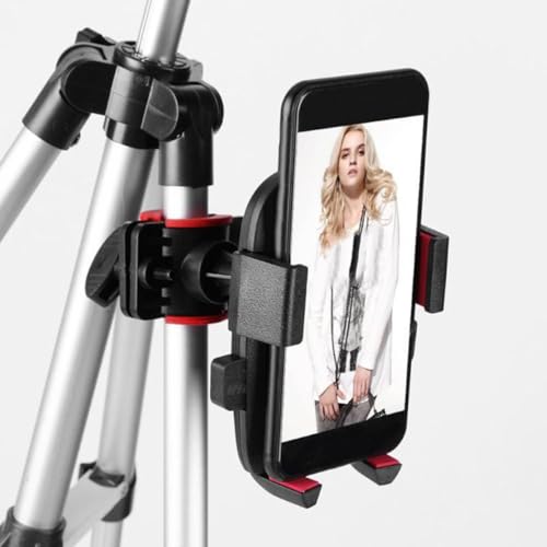 Ring Light LED avec trépied et support téléphone POPETPOP pour vidéo - 6