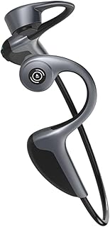 MUSISALY 1Pc Fones De Ouvido Estéreo Fones De Ouvido Esportivos Fones De Ouvido Com Condução Óssea Preto Fone De Ouvido Com Condução Óssea Fone De Ouvido Com Condução Óssea Fones De Ouvido