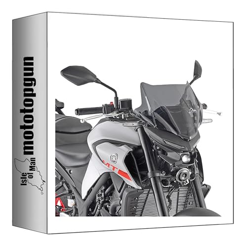 Givi bulle fumée 4128s : roulez confortablement en Yamaha MT-03 sur autoroute