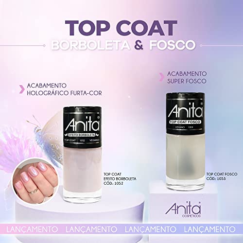 ANITA ESM TOP COAT EFEITO BORBOLETA 10ML