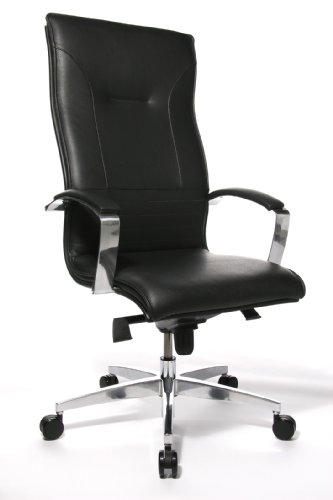 Preisvergleich Produktbild Topstar Lean on 5 Chefsessel (Leder) schwarz