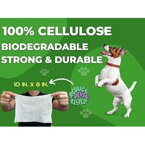 Pet wipes for dogs  travel friendly dog paw wipes  dog wipes cleaning deodorizing  puppy wipe set  scented doggie grooming non wet wipes  2 x 10 individually sealed pods   cucciolini doodles