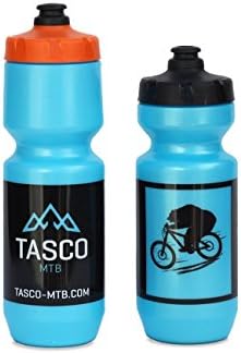 TASCO MTB Braaap Bear Purist 22oz Water Bottle for Mountain Bike Enthusiasts