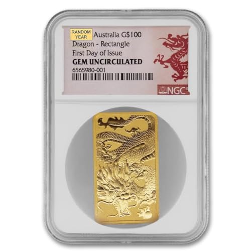 Dragon Bar Gem Uncirculated Random Year