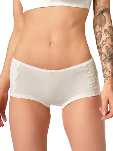 Boxer Comazo Femme 2714 culotte classique en coton noir