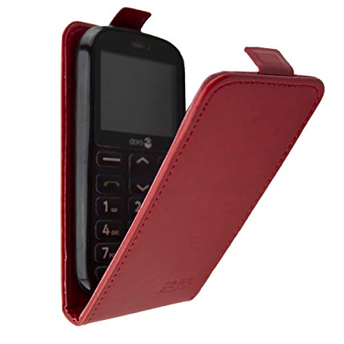 caseroxx Flip Cover for Doro 1360/1361 / 1362, Case (Flip Cover in red), Flipcase - Image 2