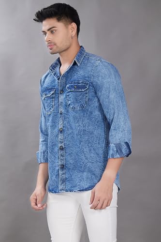 Image of DIVISIVE Men's Slim Fit Cotton Shirt