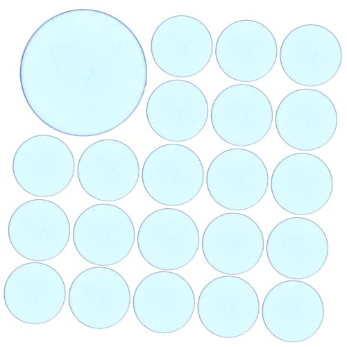 Kisangel 100pcs Bingo Chips for Math Counting Game Markers Plastic for Educational Activities and Game Night Fun