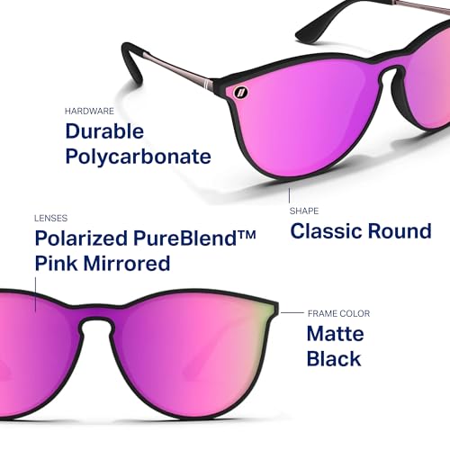 Image of Blenders Eyewear North Park X2 - Polarized Sunglasses - Classic Shape, Mixed Metal Frame - 100% UV Protection