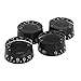 Produktbild Healifty Gitarre Knöpfe Potiknöpfe mit Weiß Zahlen für Gibson Epiphone Stil E-gitarre Teile Ersatz 4 STÜCKE (Schwarz)
