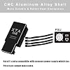 COMeap 12VHPWR 16 Pin 180 Degree Adapter ATX 3.0 16 Pin to 4X 8 Pin PCIe 5.0 600W GPU Power Connector Aluminum Shell for 12+4pin RTX 4090 4080 4070Ti 3090Ti Graphic Card (Type A)