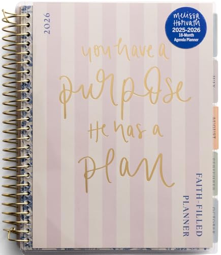 You Have a Purpose He Has a Plan -2025-2026 18-Month Devotional Planner (July 2025 - December 2026)