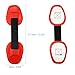 X AUTOHAUX 2pcs Universal PVC Strap Handle Patches Carry Grab Handle for Paddle Board Inflatable Boats Canoe Kayak Seat Strap Handle Red