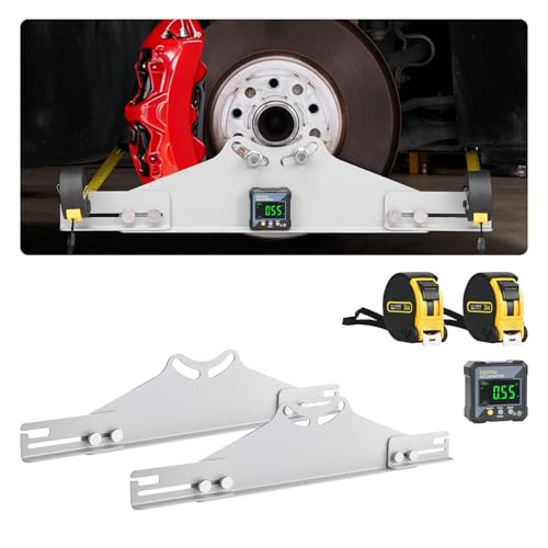 VEVOR Wheel Alignment Tool, 2 PCS Carbon Steel Heavy Duty