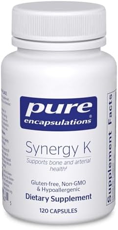 Pure Encapsulations Synergy K - with Vitamin K1, K2 & D3 - Suppor...