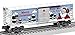Lionel 684747 2018 Christmas Boxcar, O Gauge, Green, Red, White, black