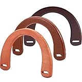 👛🛒Tamaño perfecto: el tamaño de nuestro Asas De Madera Para Bolso De Mano es: 18,5 * 12 cm / 7,28 * 4,72 pulgadas. El asa de madera en forma de U es una alternativa perfecta para manejar accesorios para bolsas de playa, bolsas de paja y bolsas de ganchillo.