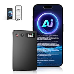 AI Voice Recorder, Audio Activated Recorder with Playback, App Control, Transcribe & Summarize with AI Technology, 190 Languages, 64GB Memory, Suitable for Lectures, Learning, Meetings, Calls