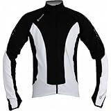 Ciclo manga larga de jersey con longitud completa YKK cremallera frontal.
