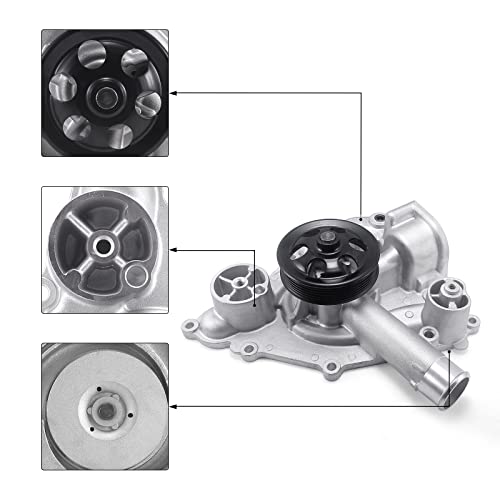 AULINK 68346915AA Water Pump for Chrysler, Dodge and Jeep 5.7L/6.4L HEMI - Image 5