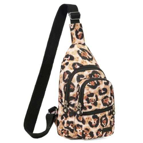 Image of Banelu Small Sling Backpack Crossbody Bags for Women Men, Sling Bag Cross Body Bag Fanny Packs Crossbody Purses