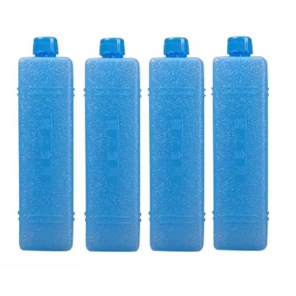 Mattonelle Refrigeranti Piccole Slim 200ml, 4 Pezzi Panetti Tavoletta Di Ghiaccio Per Borsa Frigo, Elementi Refrigeranti Per Borsa Termica, Accumulatore Di Freddo Per Il Contenitore Del Pranzo Campegg