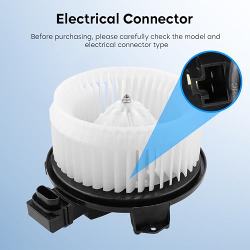 Image of Front AEagle AC Heater Blower Motor Fan for Honda Civic 2006-2011, Jeep Wrangler Left Hand Drive 2007-2010 Replaces for 700194, 79310SNAA01, 79310-SNA-A01, 615-50106