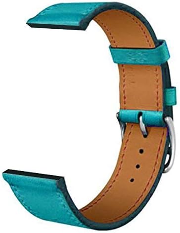 Vetu Leather Band for Fitbit Blaze Leather Watch Strap Adjustbable Wrist Band