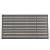 Modway Shore 7-Piece Aluminum Outdoor Patio Dining Table Set in Silver Black