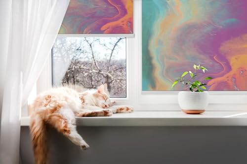 Store occultante Tulup 60x180cm évite les reflets et protège sans perçage - 7