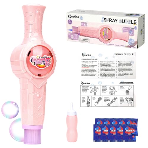 Elastic Bubble Fog Wand, Magic Smoke Bubble Machine with 10