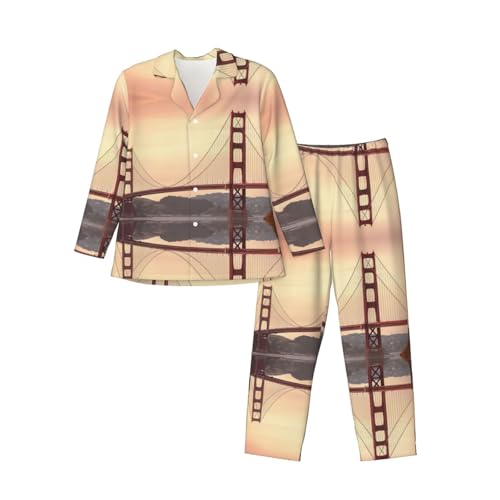 Pyjama homme Golden Gate Bridge, le cadeau idéal et doux pour faire plaisir en toute occasion