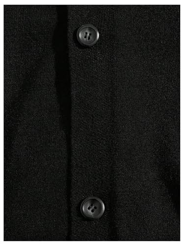 Floerns Men's Embroidery Long Sleeve Cardigan Sweaters V Neck Button Knitted Sweaters4