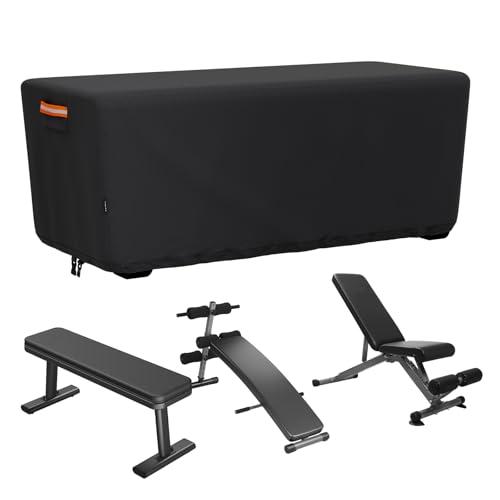 EVRBUL Weight Bench Cover, Adjustable Exercise Workout Bench Cover Waterproof