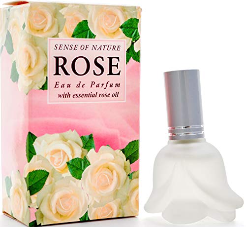 Aroma Essence, Perfume romántico enriquecido con aceite de rosa blanca y flores blancas, 12 ml Cover