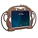 Kids Case for New iPad 2017/2018 - CHINFAI [Double-Faced Monkey Series] Shock Proof Handle Stand Silicone Protective Cover for 9.7 inch iPad Pro/Air/Air2/5th/6th Tablet (Brown)